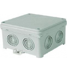 Коробка пустая герметичная 83x83x52мм IP54 со встроенным сальником